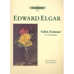 Salut d'amour op.12 : für Violine - Edward Elgar