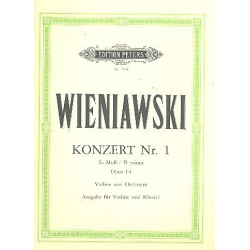Konzert fis-Moll Nr.1 op.14 für - Henryk Wieniawsky