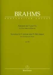 2 Sonaten op.120 für Klarinette und Klavier - Johannes Brahms