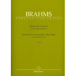 2 Sonaten op.120 für Klarinette und Klavier - Johannes Brahms