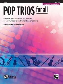 Pop Trios For All/Violin (Rev)