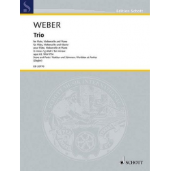 Trio g-Moll op.63 (WEVP14) : für Flöte, - Carl Maria von Weber