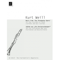 Stücke aus der Dreigroschenoper - Kurt Weill / Arr. James Rae