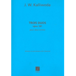 3 Duos op.181 : für 2 Violinen - Johann Wenzeslaus Kalliwoda
