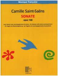 Sonate op.168 pour basson avec accompagnement de piano - Camille Saint-Saens