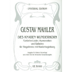 15 Lieder, Humoresken und Balladen - Gustav Mahler