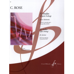32 études d'après Ferling (Clarinet) - Cyrille Rose
