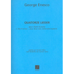 14 Lieder nach gedichten von Carmen Sylva : - George Enescu