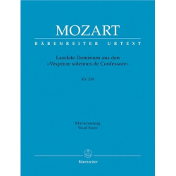Laudate dominum KV339 : - Wolfgang Amadeus Mozart