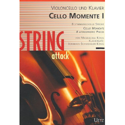 Cello-Momente Band 1 (+CD) : - Magdalena König