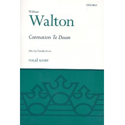 Coronation Te Deum : for mixed chorus - William Walton