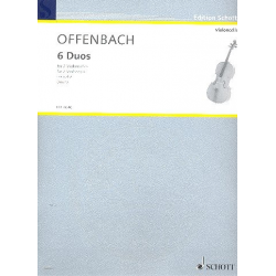 6 Duos op.49 : für 2 Violoncelli - Jacques Offenbach