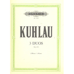 Duos op.80: - Friedrich Daniel Rudolph Kuhlau