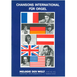 Chansons International für Orgel - Diverse