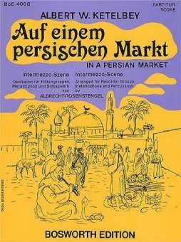 Auf einem persischen Markt - für 4 Blockflöten (SATB) und Schlagwerk