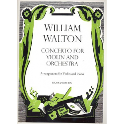 Concerto for violin and orchestra : - William Walton