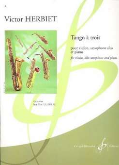 Tango à trois : pour violon,