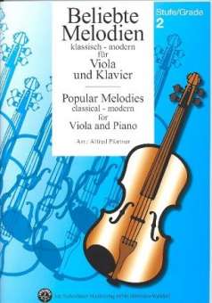 Beliebte Melodien Band 3 - Soloausgabe Viola und Klavier
