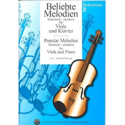 Beliebte Melodien Band 3 - Soloausgabe Viola und Klavier - Diverse / Arr. Alfred Pfortner