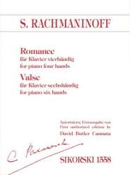 Romance für Klavier zu 4 Händen - Sergei Rachmaninov (Rachmaninoff)