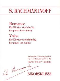 Romance für Klavier zu 4 Händen