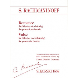 Romance für Klavier zu 4 Händen - Sergei Rachmaninov (Rachmaninoff)