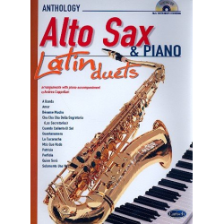Latin Duets (+CD) for alto saxophone and piano - Diverse / Arr. Andrea Cappellari
