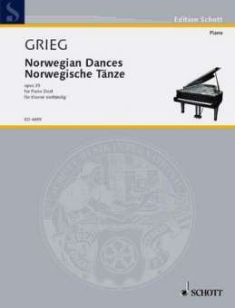 Norwegische Tänze op.35 : für