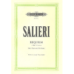 Requiem c-Moll : für Soli, - Antonio Salieri