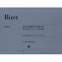 Jeux d'enfants op.22 : vierhändig - Georges Bizet