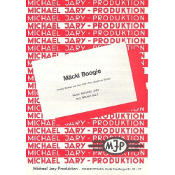 Mäcki Boogie - Einzelausgabe Klavier (PVG) - Michael Jary