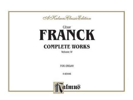 Franck Organ Works Vol. 4