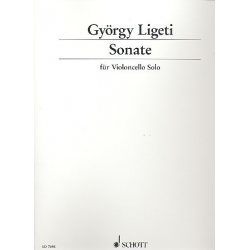 Sonate : für Violoncello solo - György Ligeti