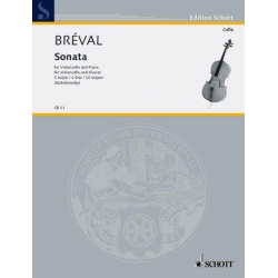 Sonate C-Dur : für - Jean Baptiste Breval / Arr. Joachim Stutschewsky