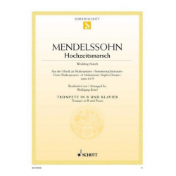 Hochzeitsmarsch op.61,9 : - Felix Mendelssohn-Bartholdy / Arr. Wolfgang Birtel