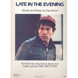 Late in the evening : for piano/vocal/guitar - Paul Simon
