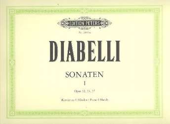Sonaten op.32, op.33 und op.37 - Anton Diabelli / Arr. Martin Alfred Frey