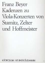 Kadenzen zu Viola-Konzerten von - Franz Beyer