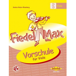 Fiedel-Max für Viola - Vorschule - Andrea Holzer-Rhomberg