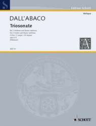 Triosonate C-Dur op.3,1 : - Evaristo Felice Dall'Abaco