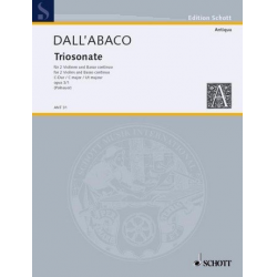 Triosonate C-Dur op.3,1 : - Evaristo Felice Dall'Abaco