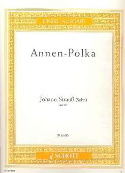 Annen-Polka op.117 : für Klavier (1852)
