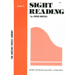 Sight Reading Level 4 - James Bastien