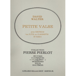 Petite valse : pour hautbois (clarinette/flûte) - David Walter