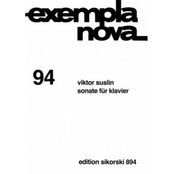 Sonate : - Viktor Evseevich Suslin