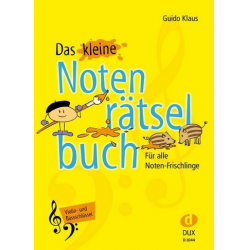 Das kleine Notenrätselbuch (Violin-  und Bassschlüssel) - Guido Klaus
