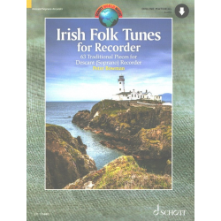Irish Folk Tunes for Recorder (+Online Material) - Traditional Irish Tune / Arr. Peter Bowman