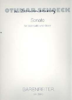 Sonate : für Violoncello und Klavier