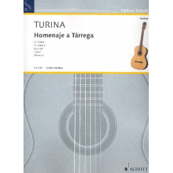 Homenaje a Tárrega op.69 : für Gitarre - Joaquin Turina