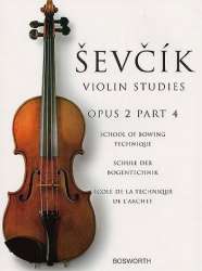 Violin Studies op.2,4 (en/dt/fr/it) - Otakar Sevcik